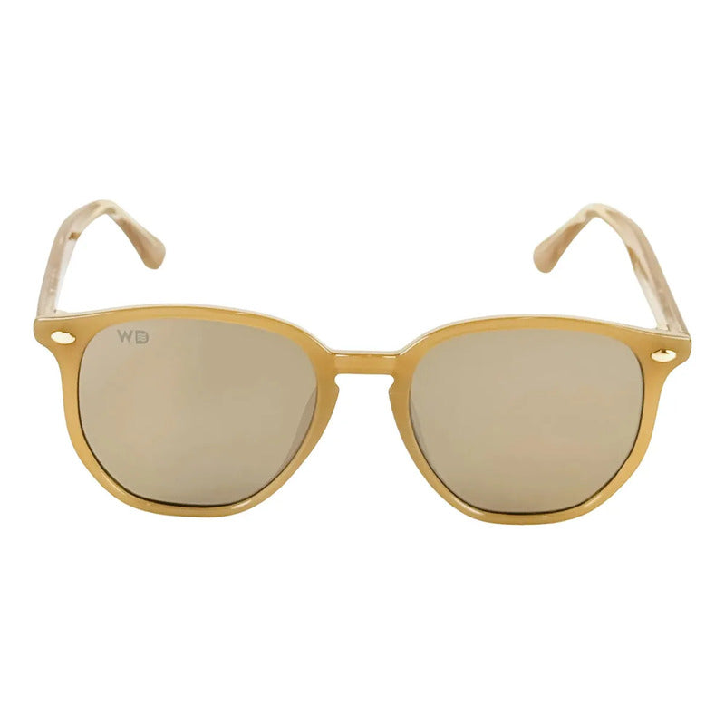 Wanderth Lentes De Sol Novair Color Marrón Lente Marrón Varilla Marrón Armazón Marrón Diseño Fashion