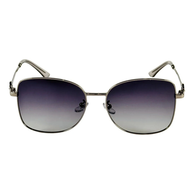 Wanderth Lentes De Sol Solaris Color Gris Oscuro Lente Negro Varilla Gris Oscuro Armazón Gris Oscuro Diseño Fashion
