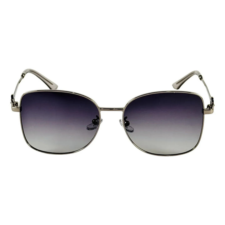 Wanderth Lentes De Sol Solaris Color Gris Oscuro Lente Negro Varilla Gris Oscuro Armazón Gris Oscuro Diseño Fashion