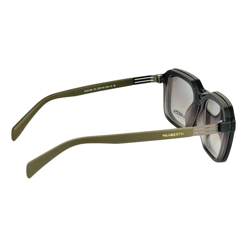 Wanderth Montura Clip On Magclip Gris Verde