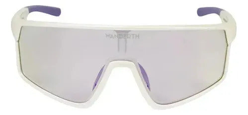 Wanderth Lentes Blaze Run Fusion Mirror Lila Blanco