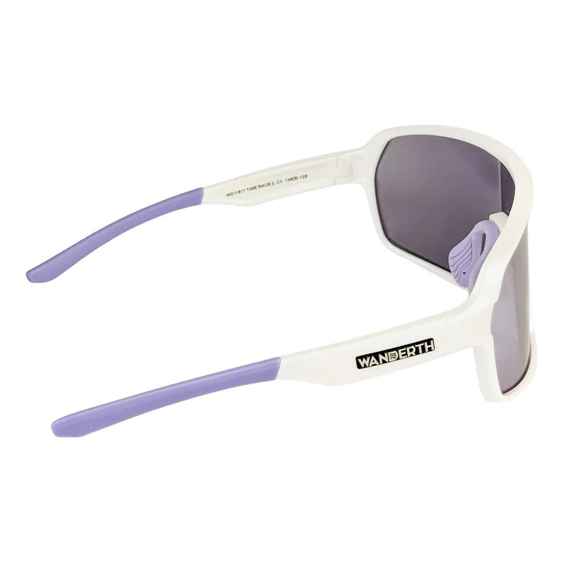 Wanderth Lentes Time Race 2 Mirror Lila Blanco