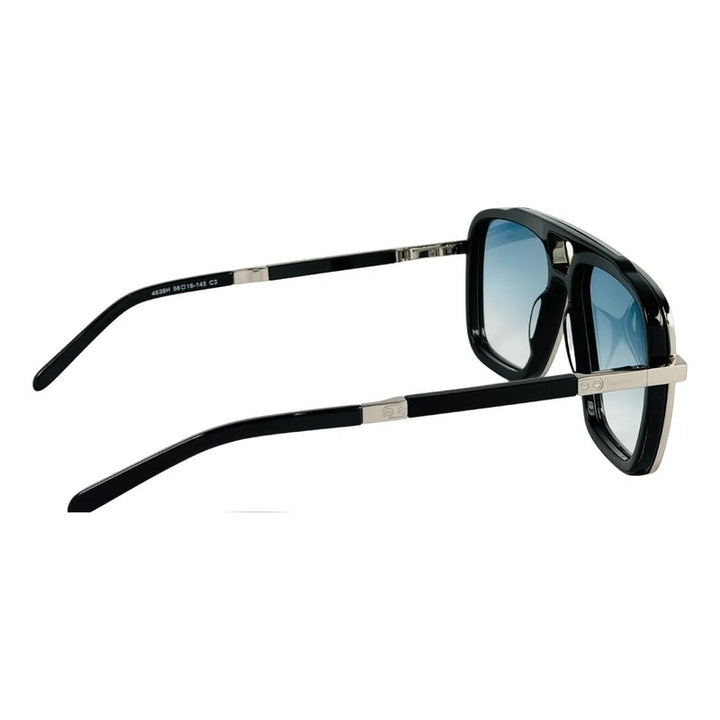 Wanderth Lentes De Sol Zaria Degrade Negro Azul Plateado