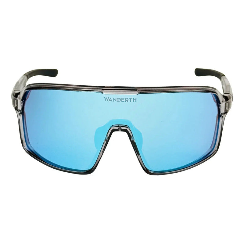 Wanderth Lentes Time Race 2 Mirror Azul Gris