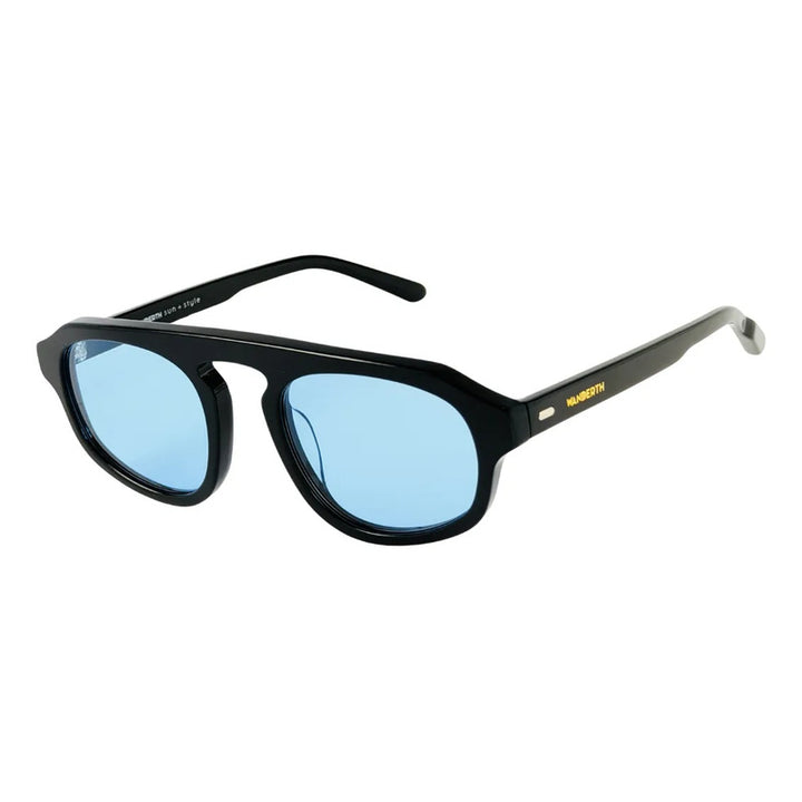 Wanderth Lentes De Sol  Marea Solido Negro Azul