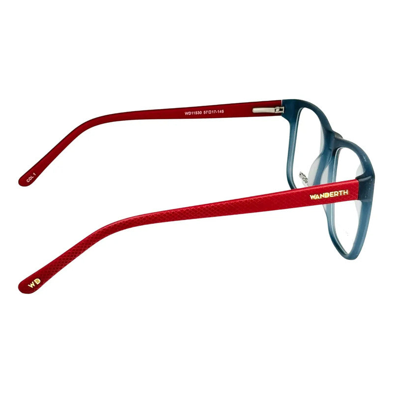 Wanderth Monturas Aeron Color Azul/rojo