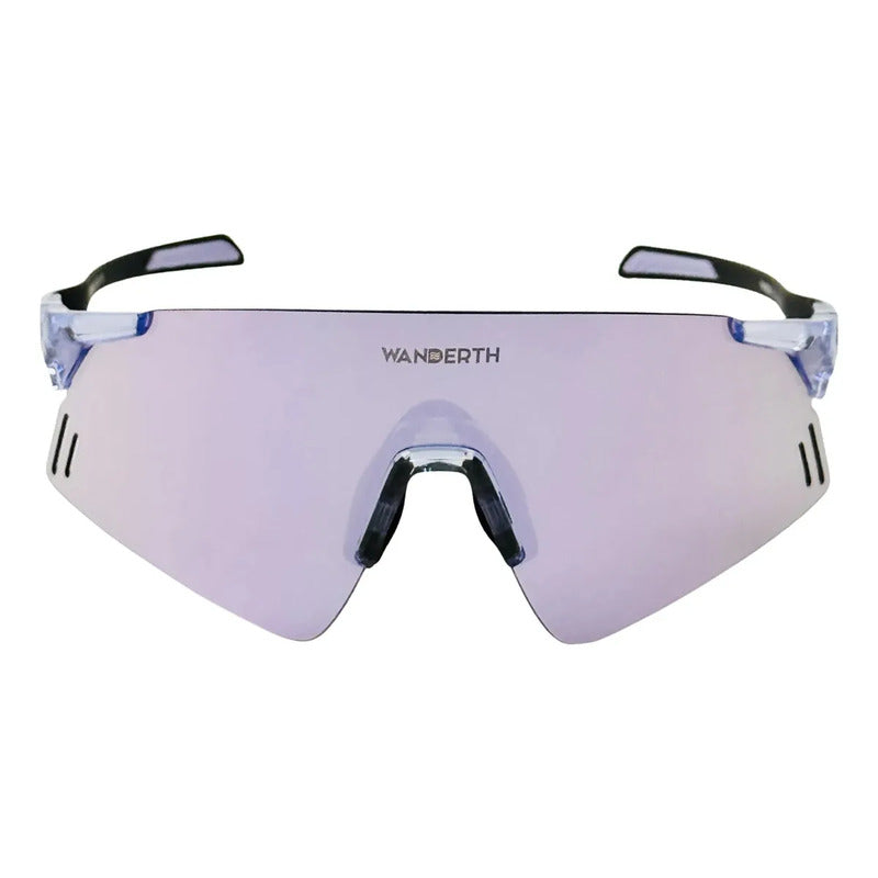 Wanderth Lentes Speed Advance New Mirror Violeta Morado Cristal