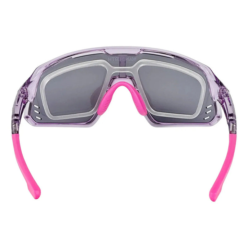 Wanderth Lentes Kidspin Fusion Mirror Lila Fucsia Cristal
