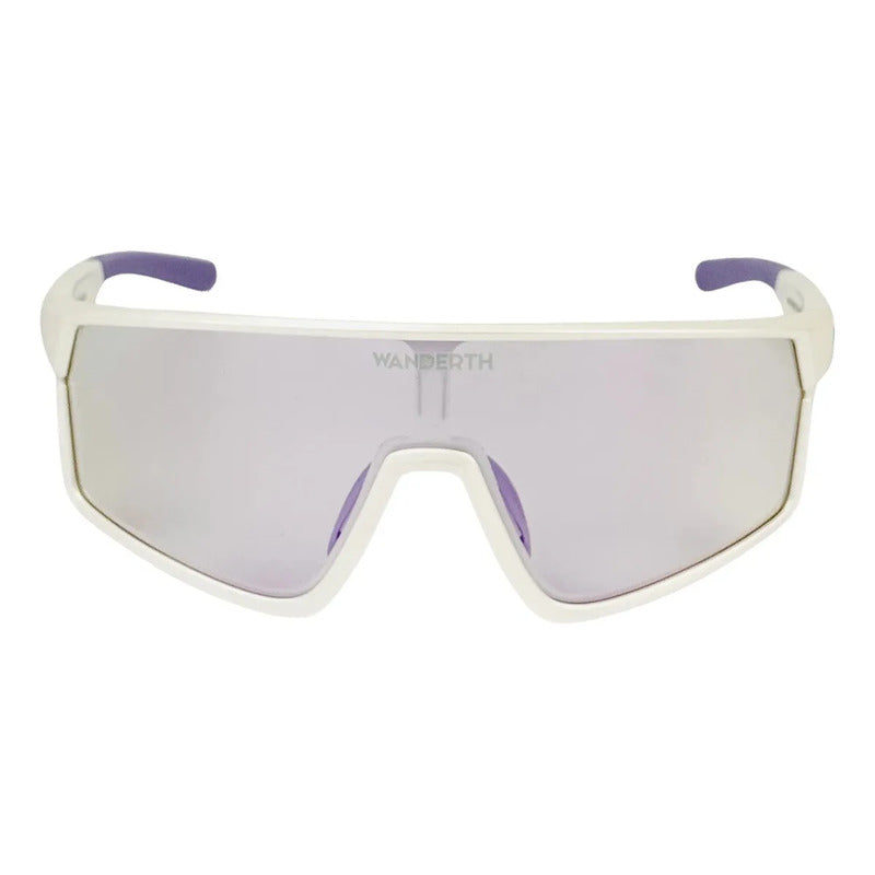 Wanderth Lentes Blaze Run Fusion Mirror Lila Blanco