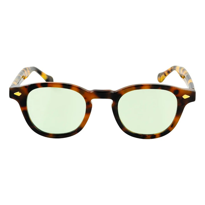Wanderth Lentes De Sol Zafira Solido Animal Print Verde Claro