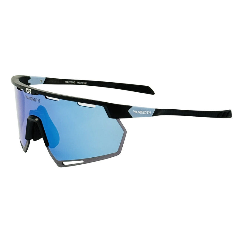 Wanderth Lentes Maximus Blaze New Mirror Azul Negro