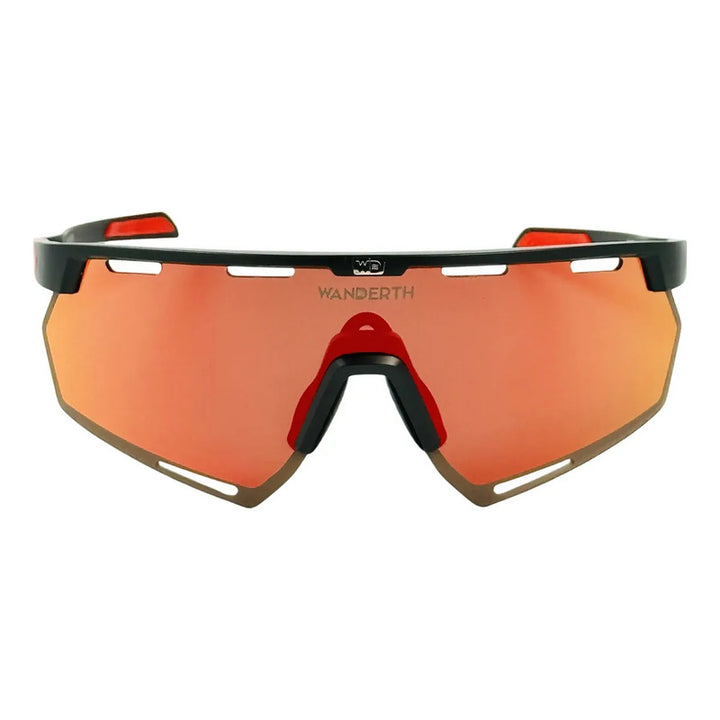 Wanderth Lentes Maximus Blaze New Mirror Rojo Negro