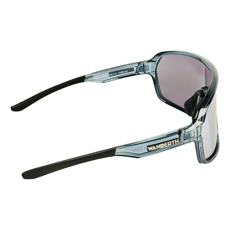 Wanderth Time Race 2 Fusion Mirror Plateado Azul Acero