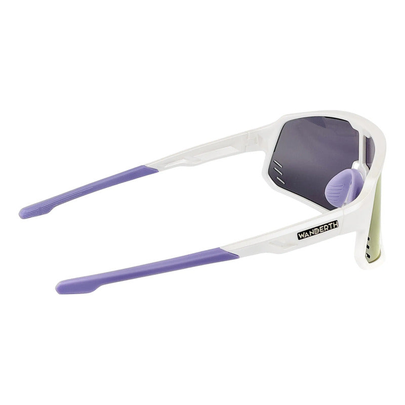Wanderth  Lentes Kidspin Fusion Mirror Lila Blanco