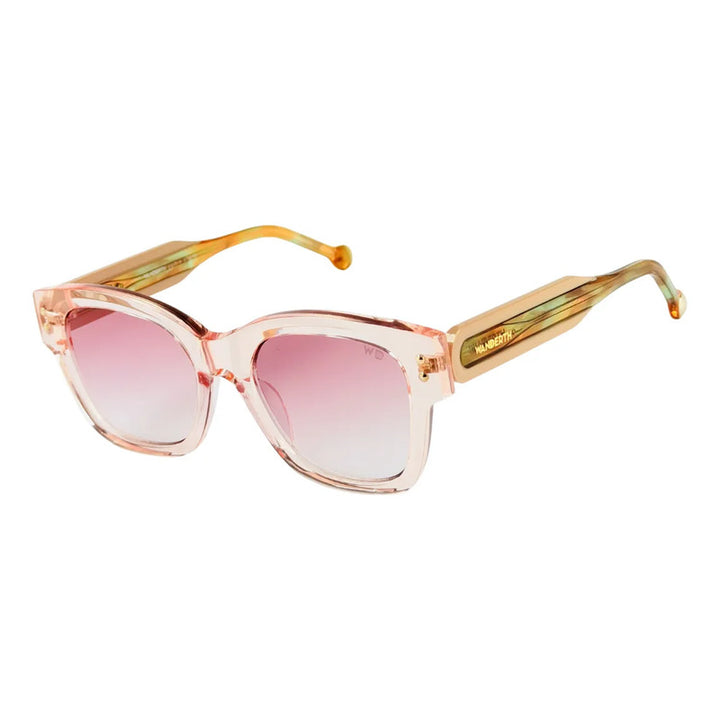 Wanderth Lentes De Sol Esme Solido Rosa Claro