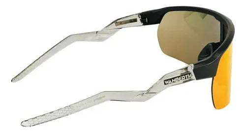 Wanderth Lentes Strong S Fusion Mirror Rojo Negro