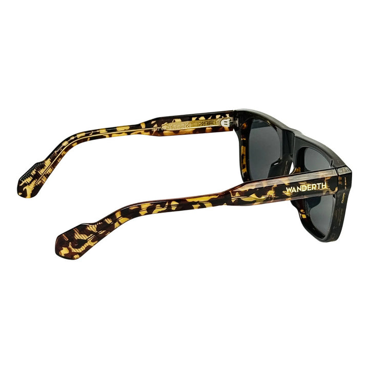 Wanderth Gafas Sol Sunnova Deportivo Negro Animal Print