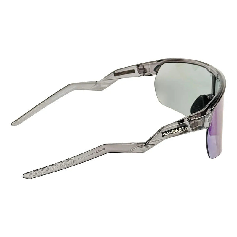 Wanderth Lentes Strong S Fusion Mirror Azul Gris Oscuro
