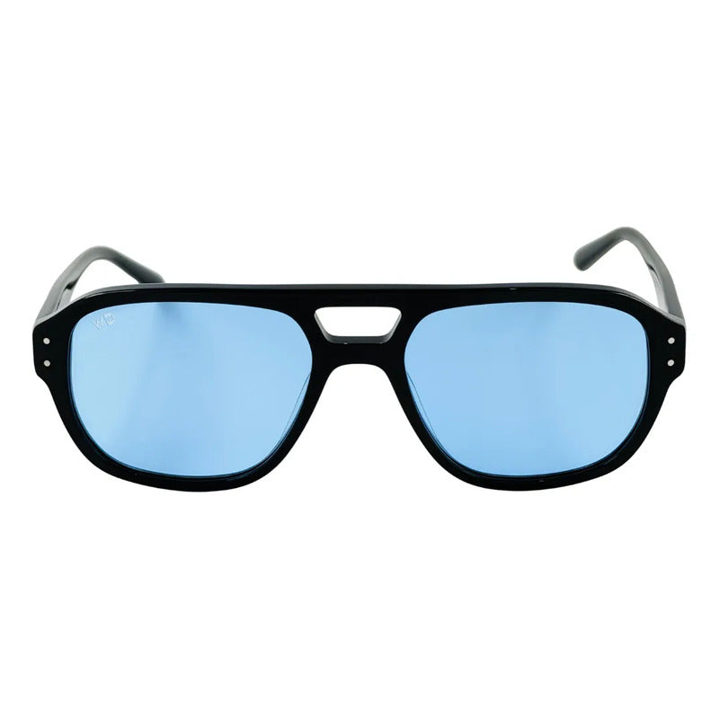 Wanderth Lentes De Sol Kaori Solido Negro Azul