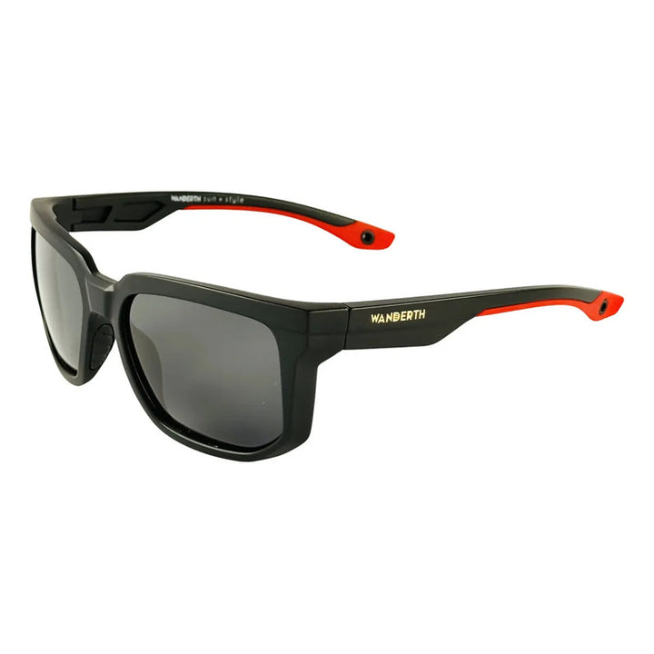 Wanderth Lentes De Sol Evo Sports Negro Negro/rojo Deportivo