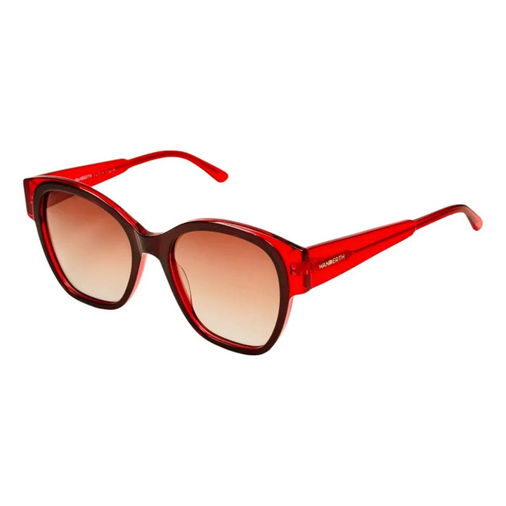 Wanderth Lentes De Sol Zeld Color Rojo Lente Rojo Varilla Rojo Armazón Rojo Diseño Fashion