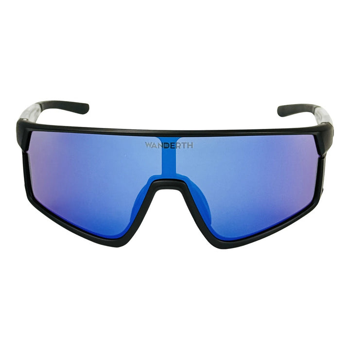 Wanderth Lentes Blaze Run Fusion Mirror Azul Negro