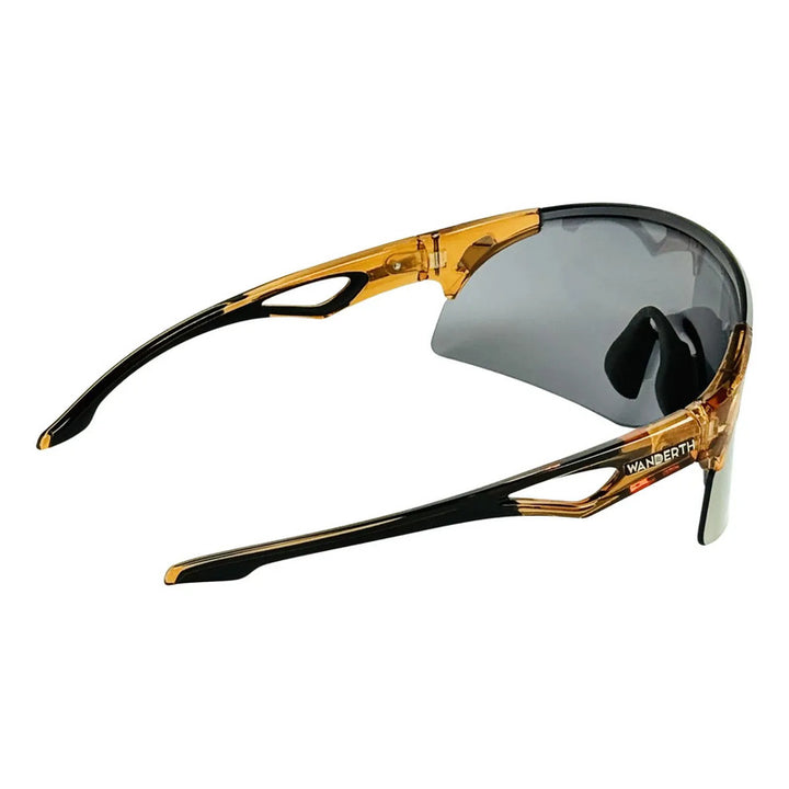 Wanderth Lentes Plutonium Mirror Dorado Marrón Claro