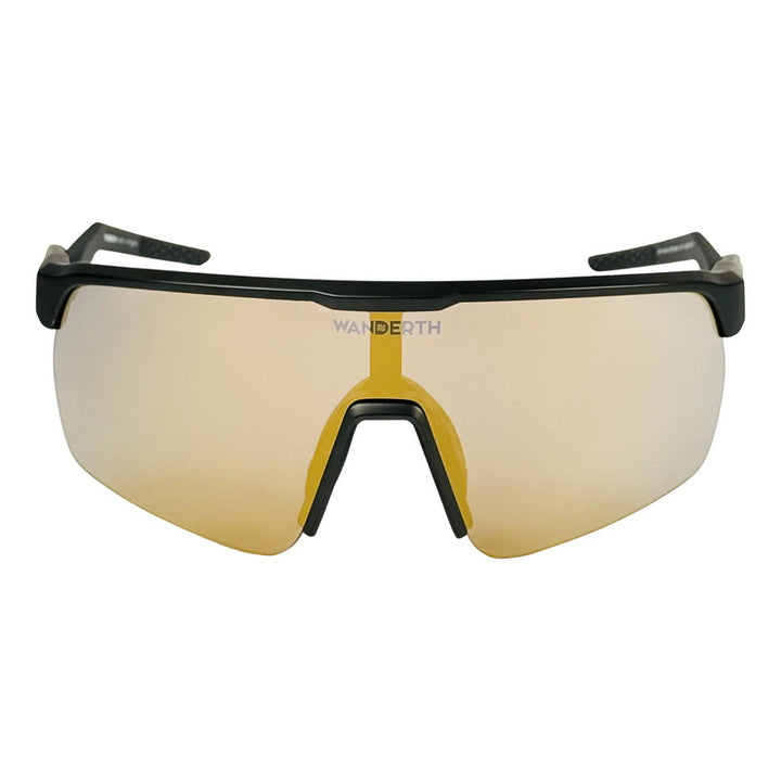 Wanderth Lentes Strong S Fusion Mirror Dorado Oscuro Negro