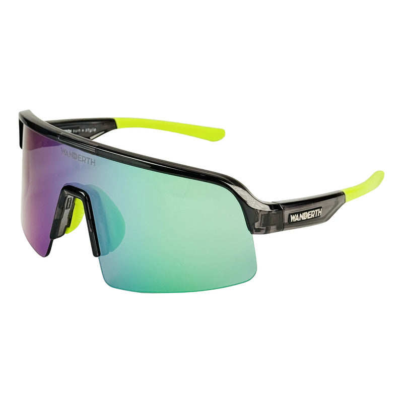 Wanderth Lentes Time Race Fusion Mirror Verde Negro