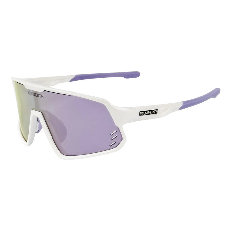 Wanderth  Lentes Kidspin Mirror Lila Blanco