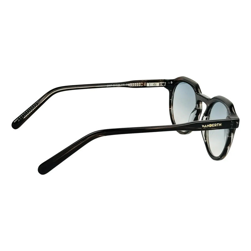 Wanderth Gafas Sol Sunstorm Casual Animal Print Azul Acero