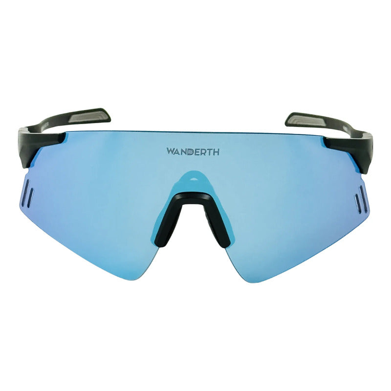 Wanderth Lentes Speed Advance New Mirror Azul Negro