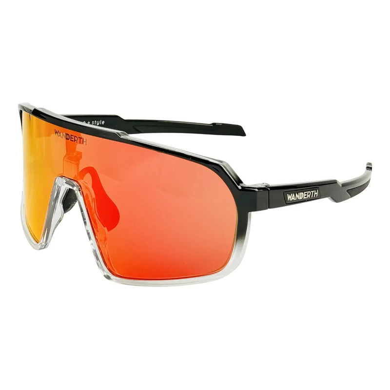 Wanderth Lentes Strength Rojo Negro/transparente