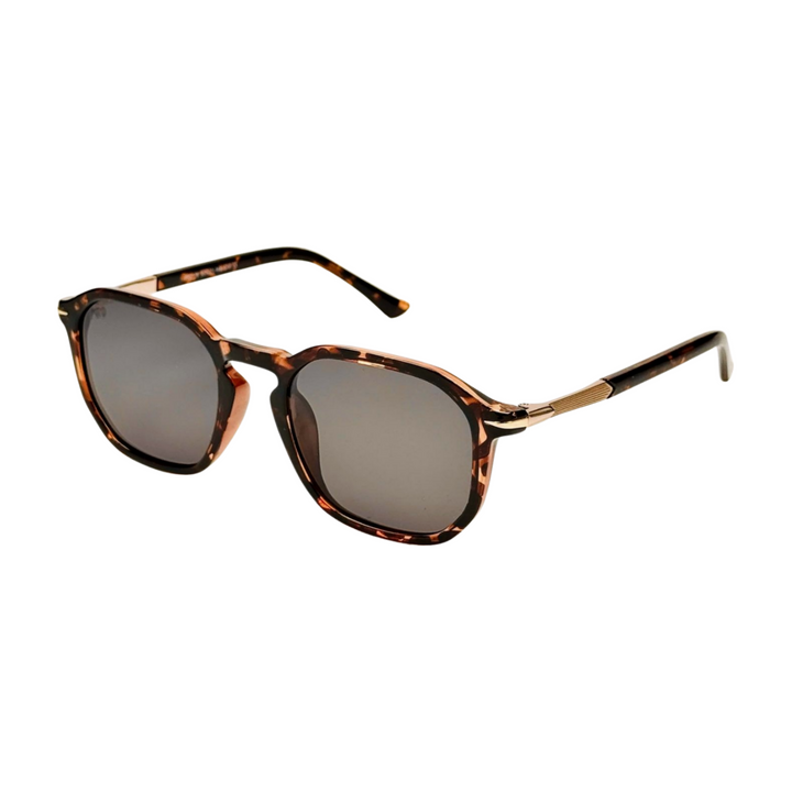 Wanderth Lentes De Sol Arcadia Color Animal Print Lente Negro Varilla Animal Print/dorado Armazón Animal Print Diseño Fashion