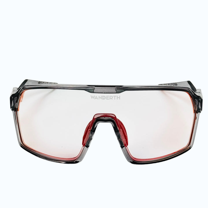 Wanderth Lentes Strong Fusion Mirror Lente Rojo Armazón Gris