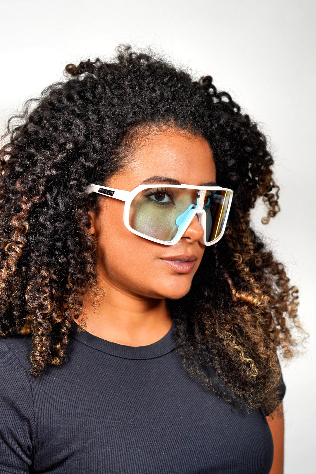 Wanderth  Lentes Strength Fusion Mirror Rojo Blanco